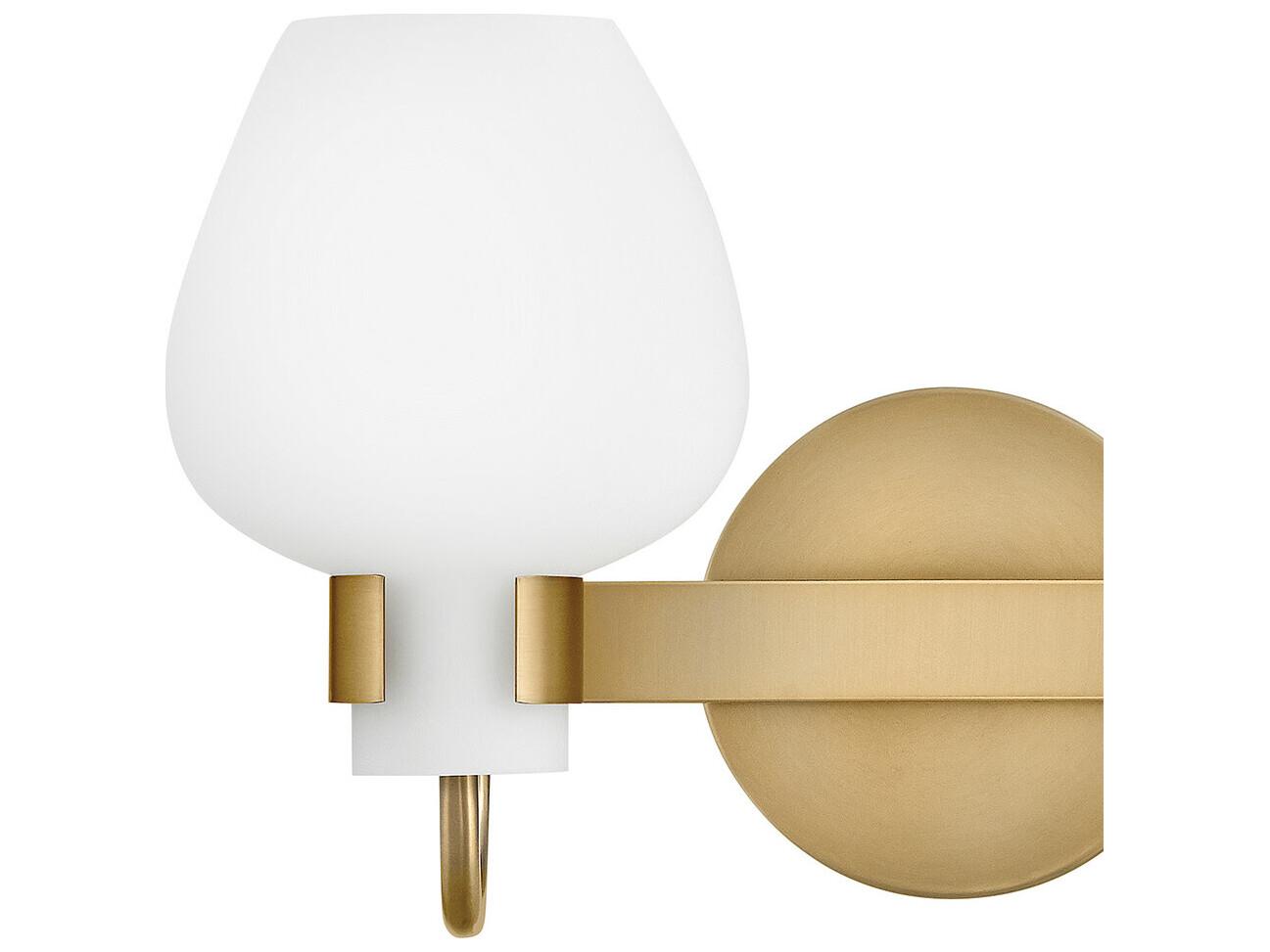 Hinkley Sylvie 2-Light Heritage Brass Vanity Light