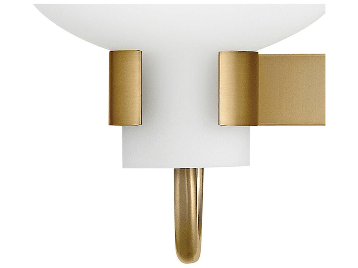 Hinkley Sylvie 2-Light Heritage Brass Vanity Light
