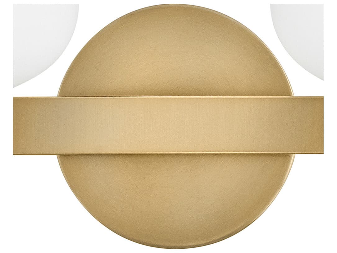 Hinkley Sylvie 2-Light Heritage Brass Vanity Light