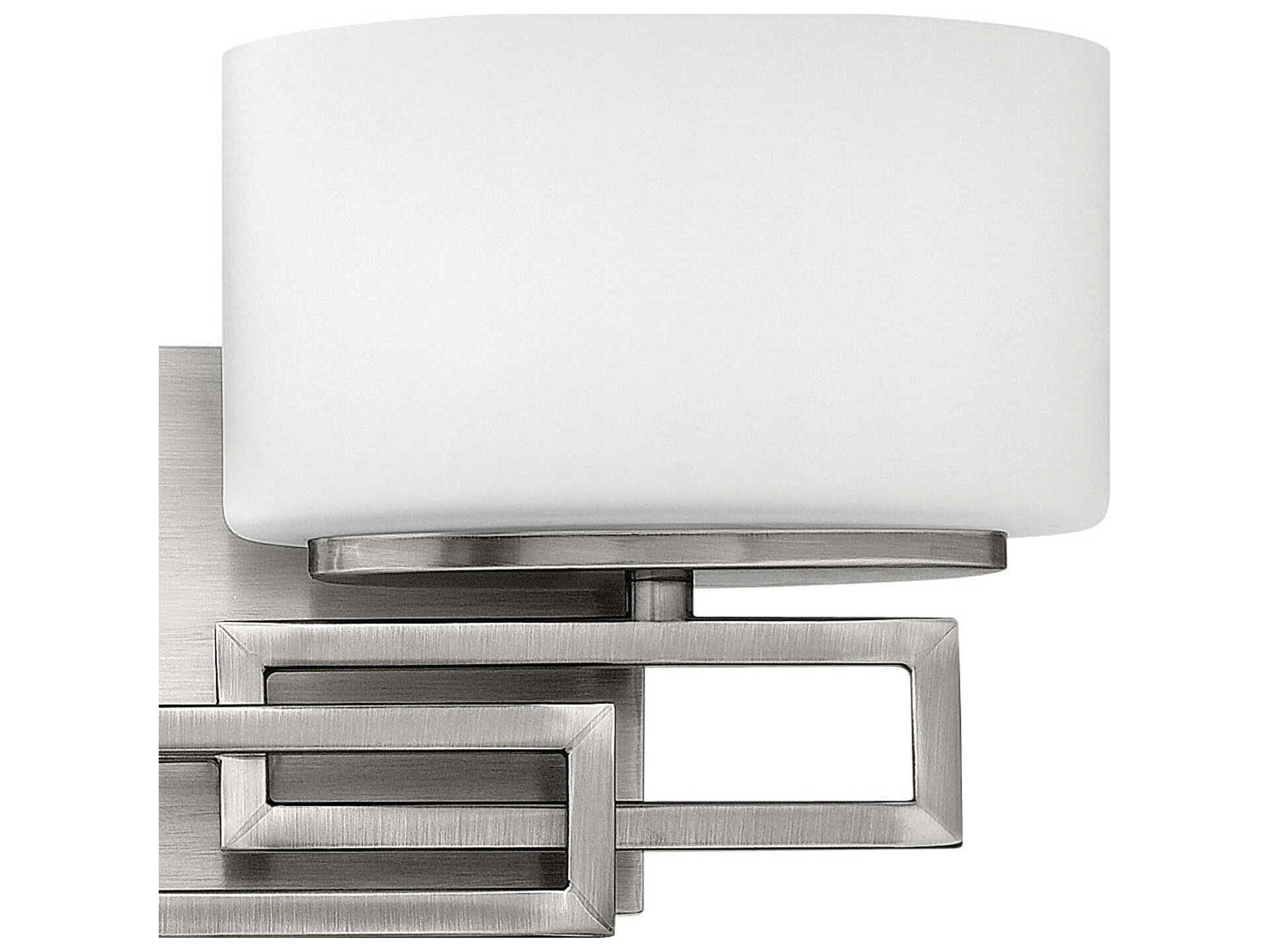 Hinkley Lanza 2-Light Antique Nickel Vanity Light