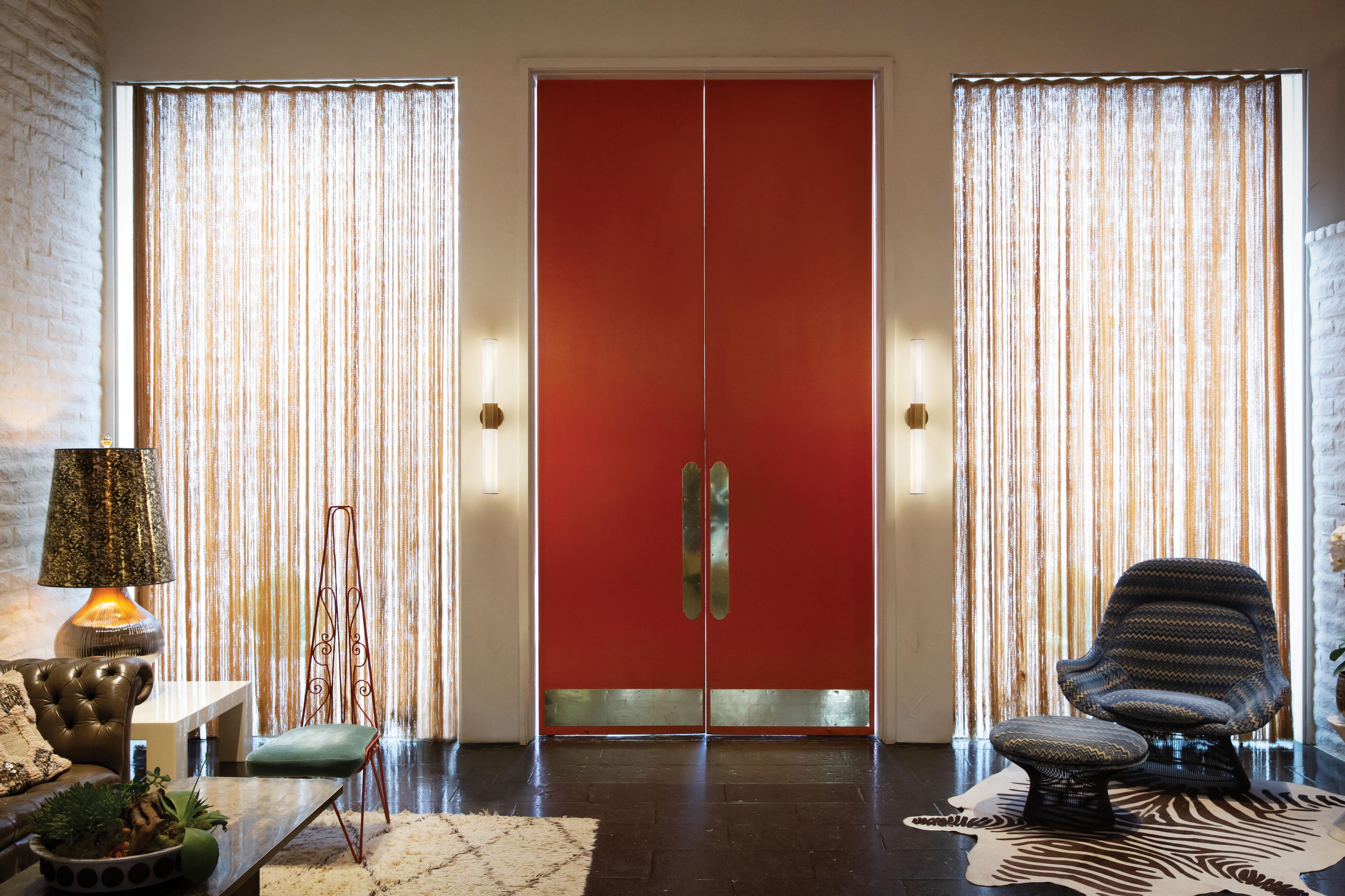 Hinkley Facet Heritage Brass White Glass LED Vanity Light