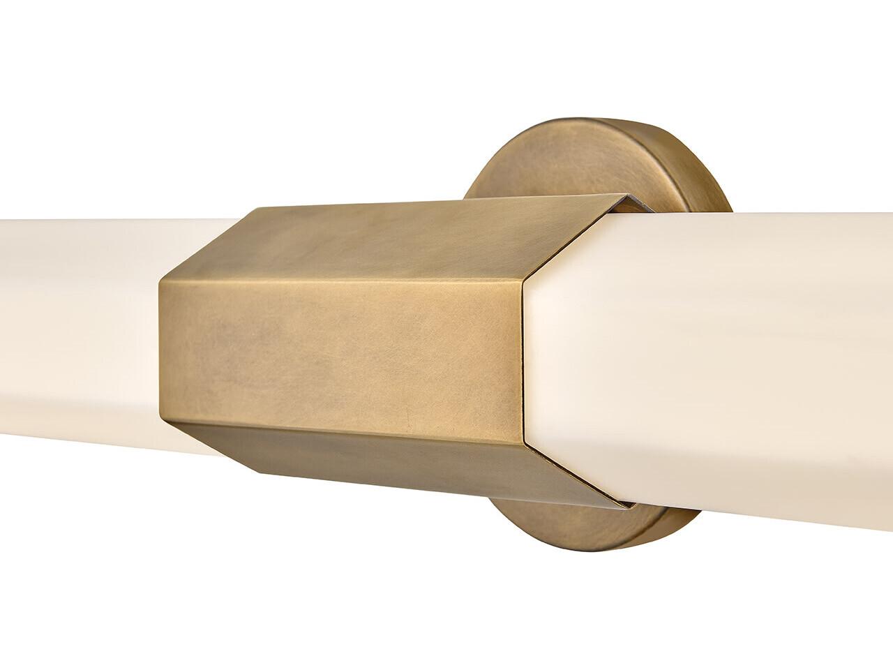 Hinkley Facet Heritage Brass Vanity Light