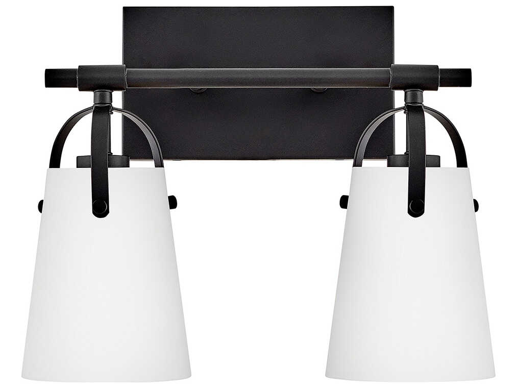 Hinkley Foster 2-Light Black Vanity Light