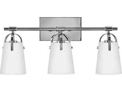 Hinkley Foster 3-Light Chrome Vanity Light
