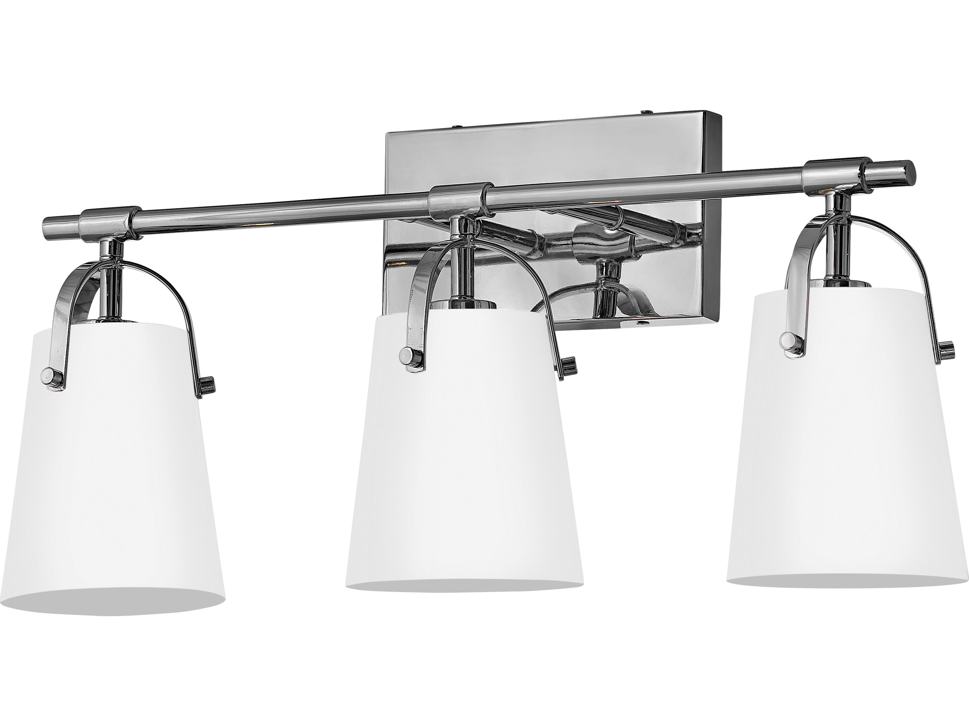 Hinkley Foster 3-Light Chrome Vanity Light