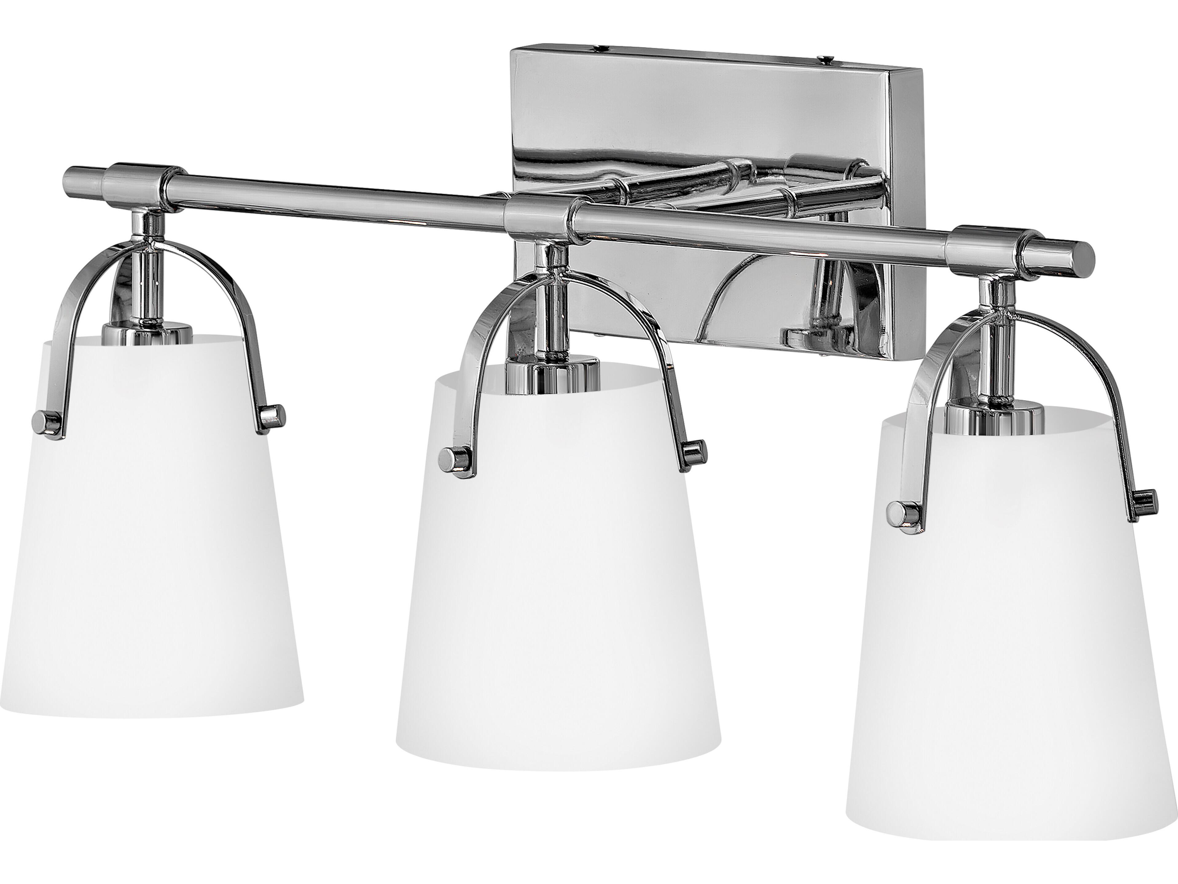 Hinkley Foster 3-Light Chrome Vanity Light