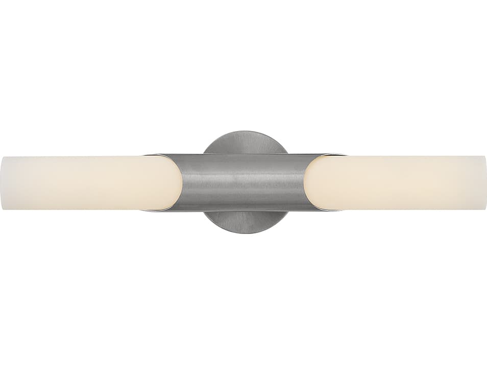 Hinkley Grace Textured Nickel Vanity Light