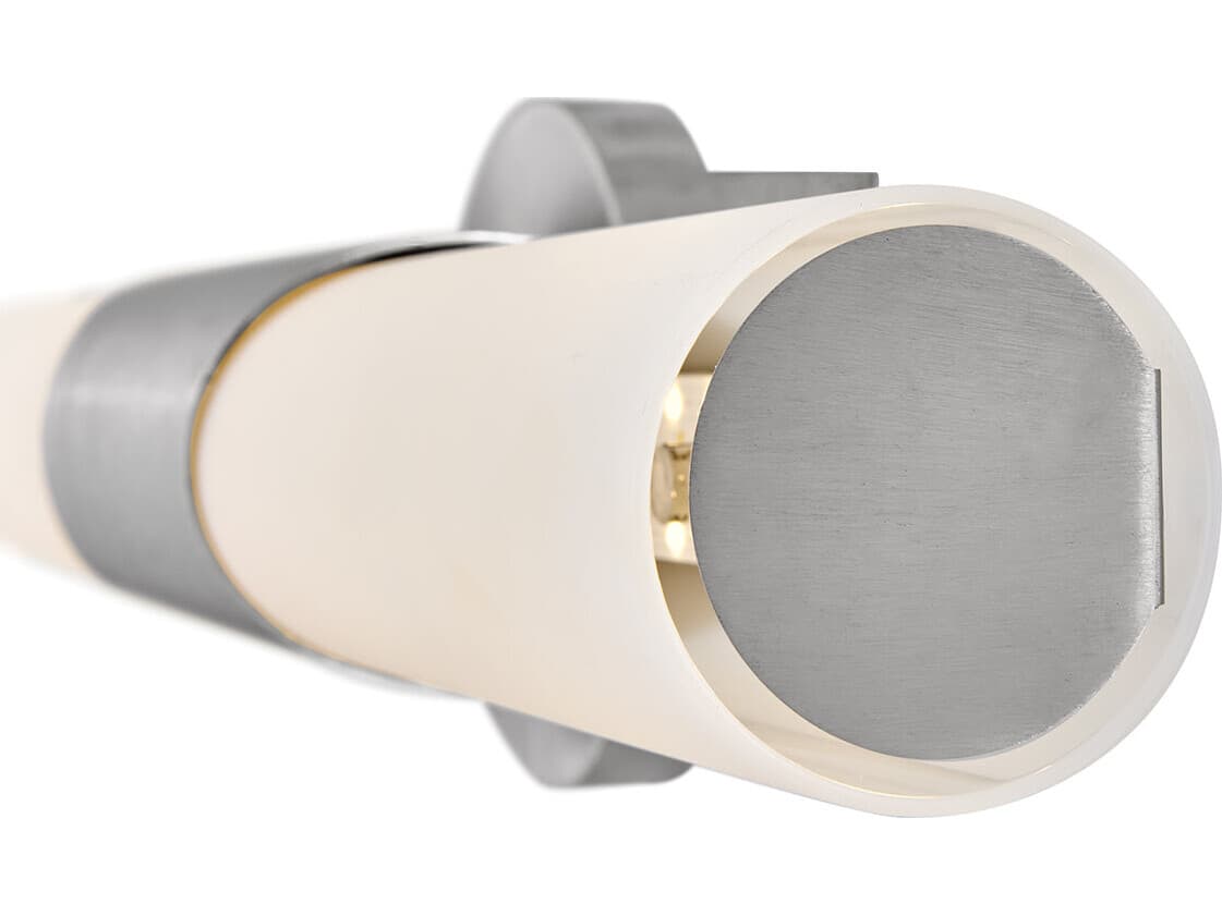 Hinkley Grace Textured Nickel Vanity Light