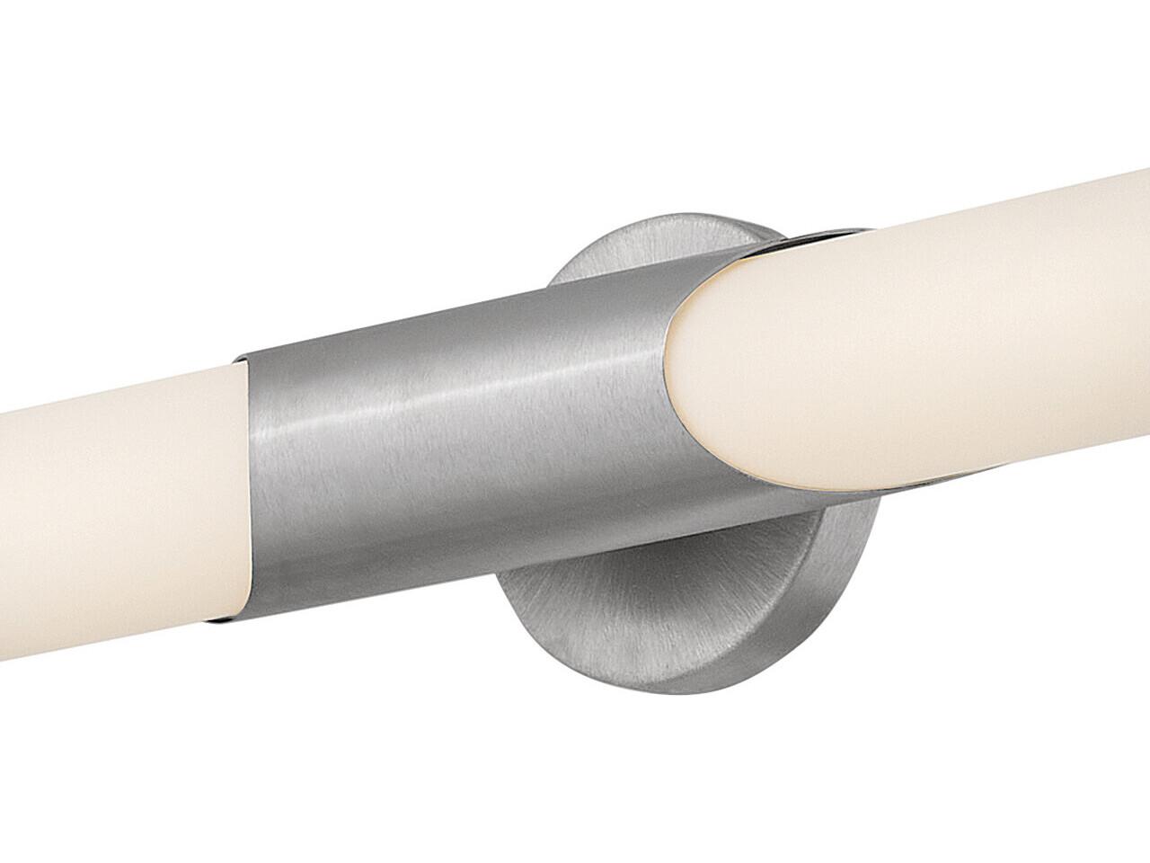 Hinkley Grace Textured Nickel Vanity Light