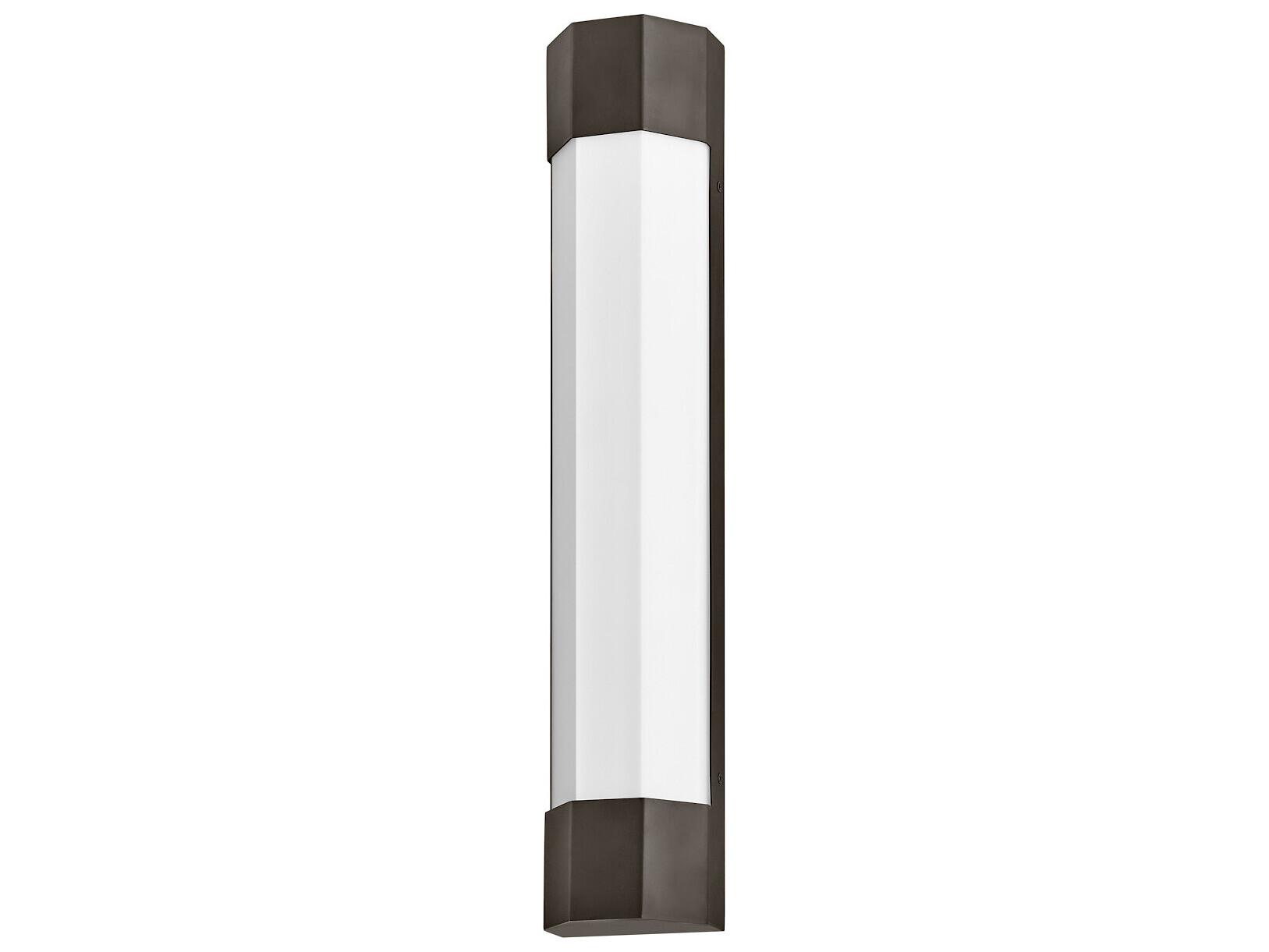 Hinkley Facet Black Oxide Wall Sconce