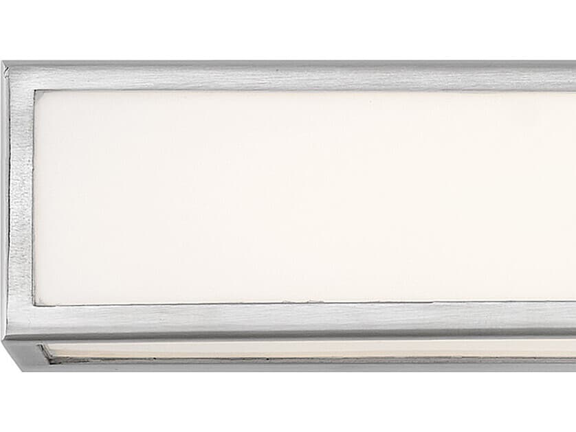 Hinkley Alto Brushed Nickel Glass LED Vanity Light