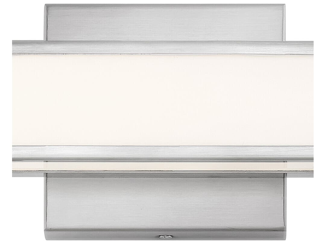 Hinkley Alto Brushed Nickel Glass LED Vanity Light