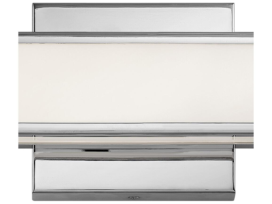 Hinkley Alto Chrome Glass LED Vanity Light