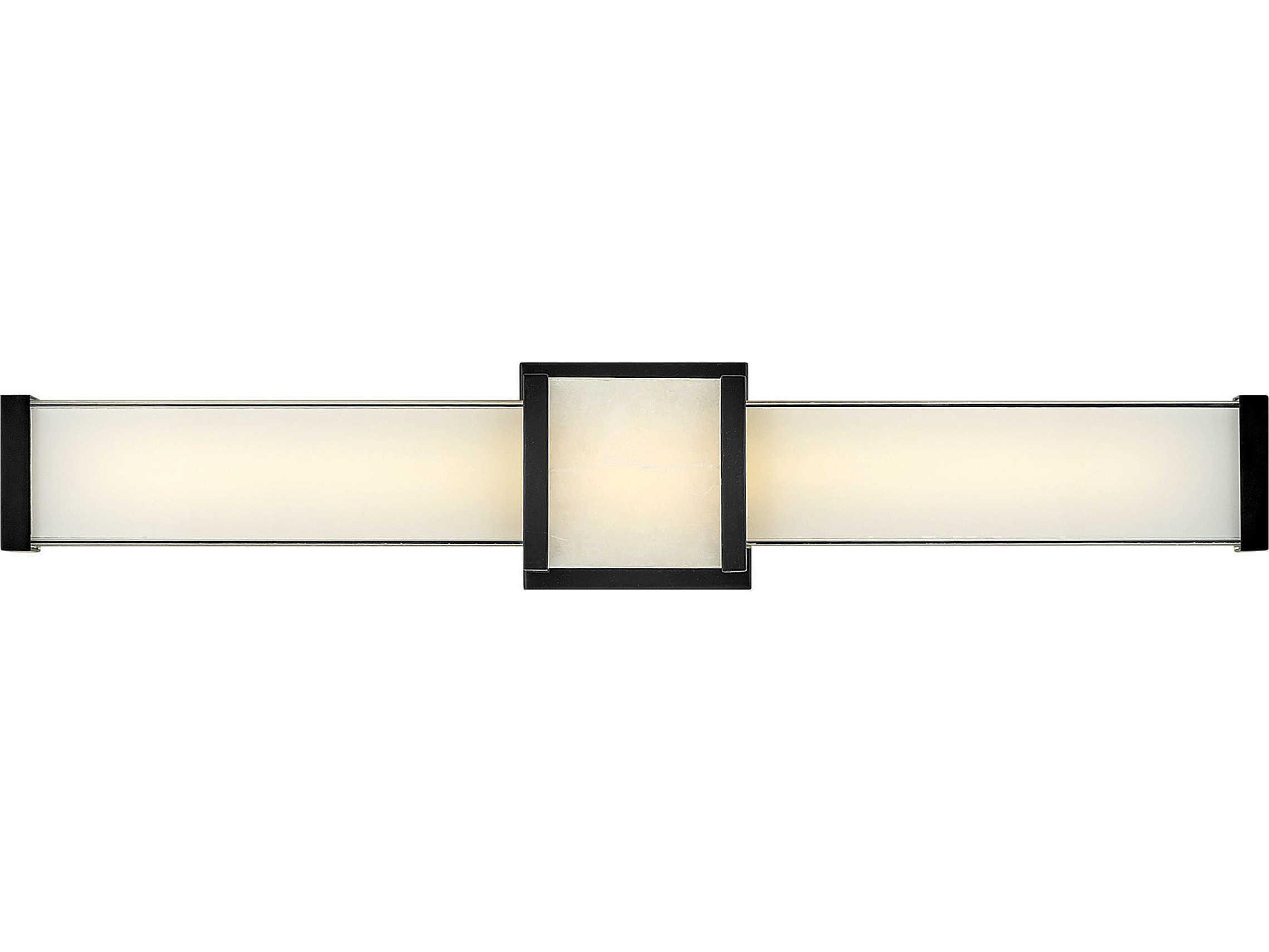 Hinkley Pietra Black Glass LED Vanity Light