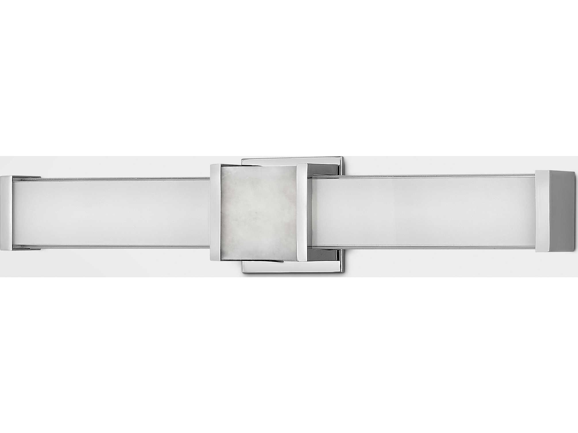 Hinkley Pietra Chrome Glass LED Vanity Light