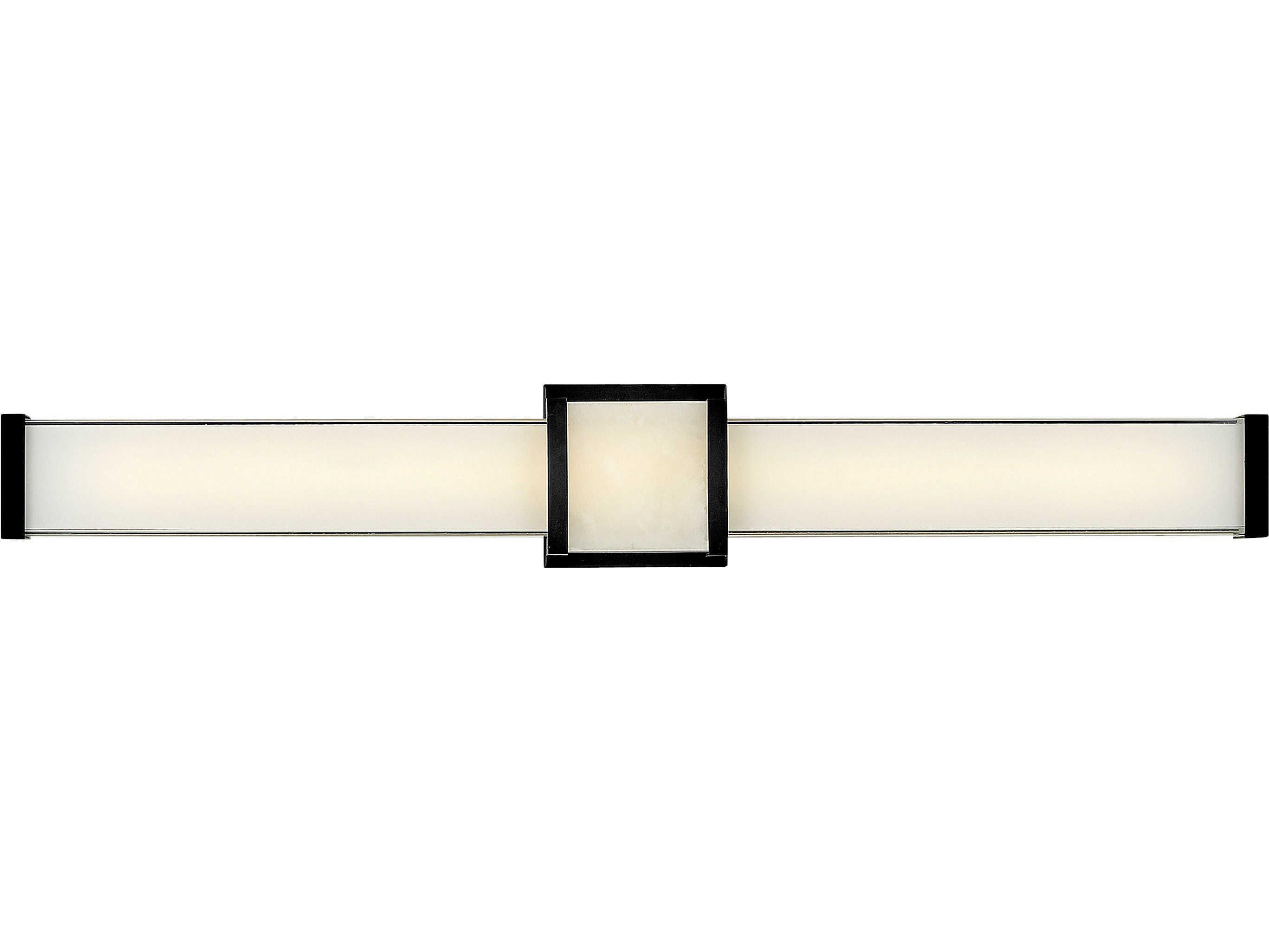 Hinkley Pietra Black Glass LED Vanity Light