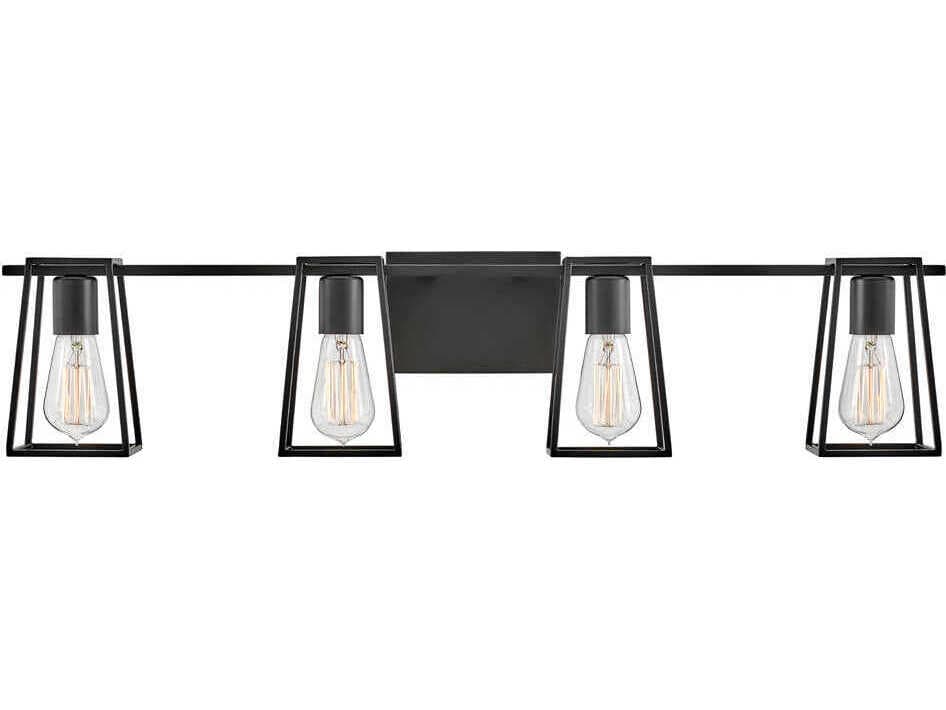 Hinkley Filmore 4-Light Black LED Vanity Light