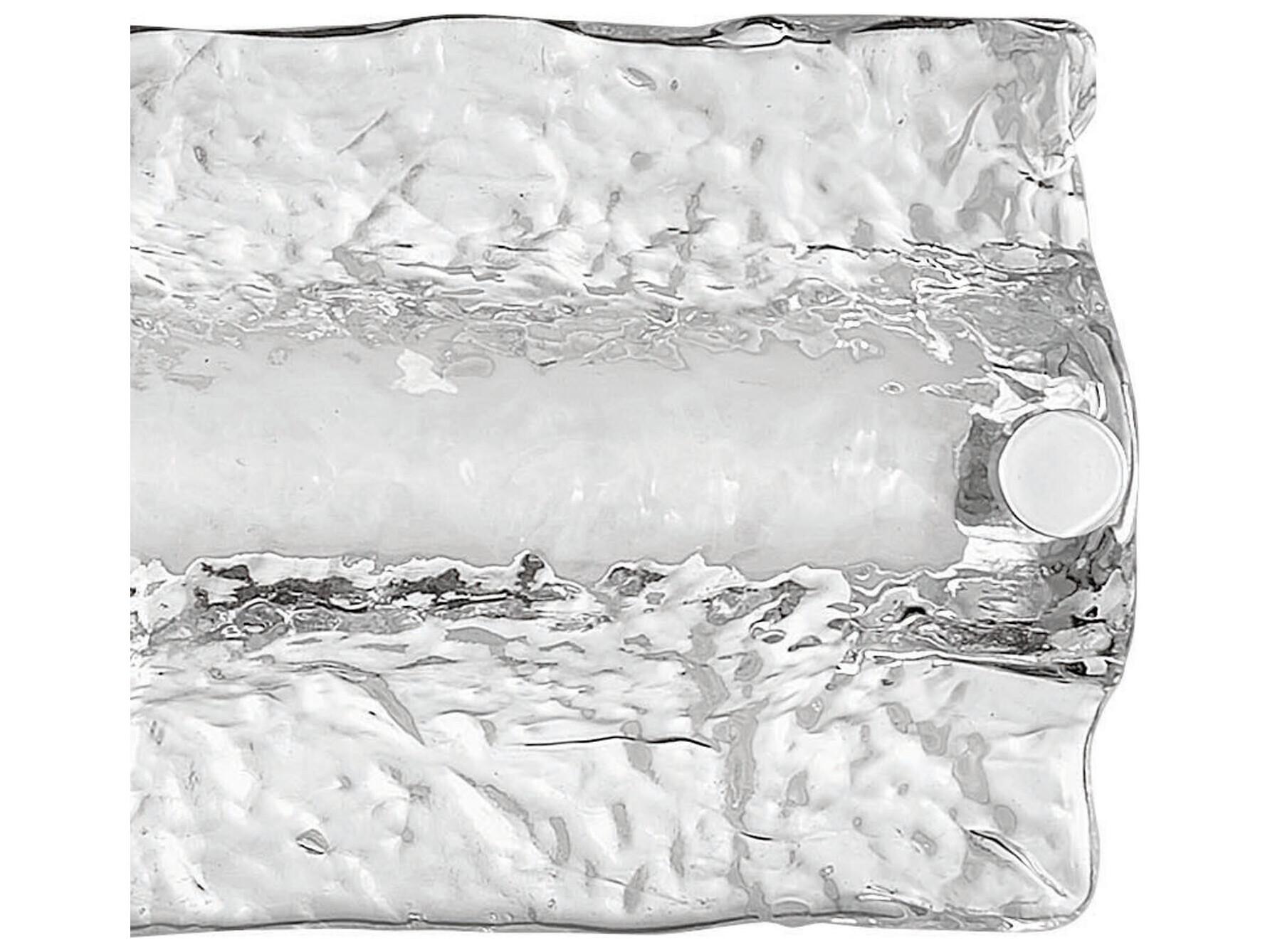 Hinkley Lucent Chrome Clear Glass LED Vanity Light