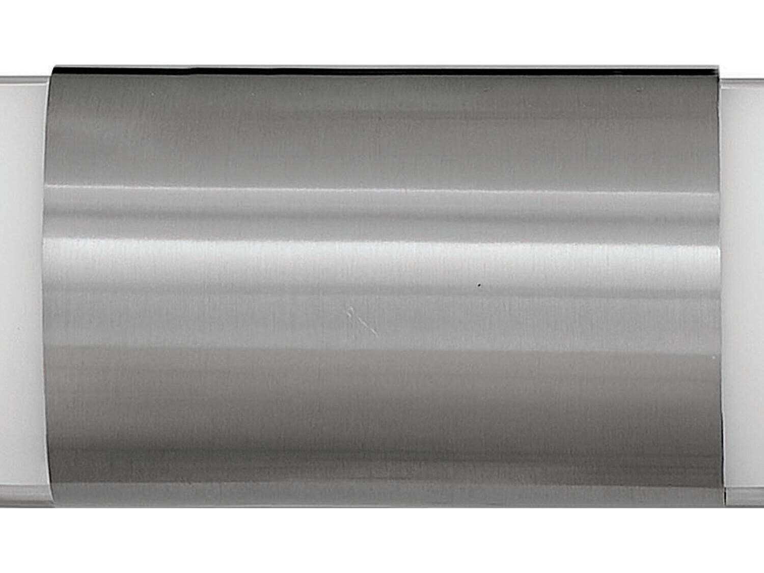 Hinkley Portia Brushed Nickel Glass LED Vanity Light