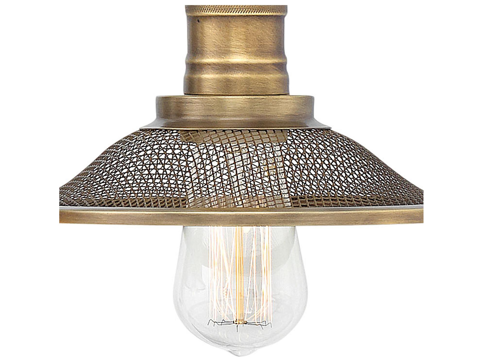 Hinkley Rigby 3-Light Antique Nickel Vanity Light