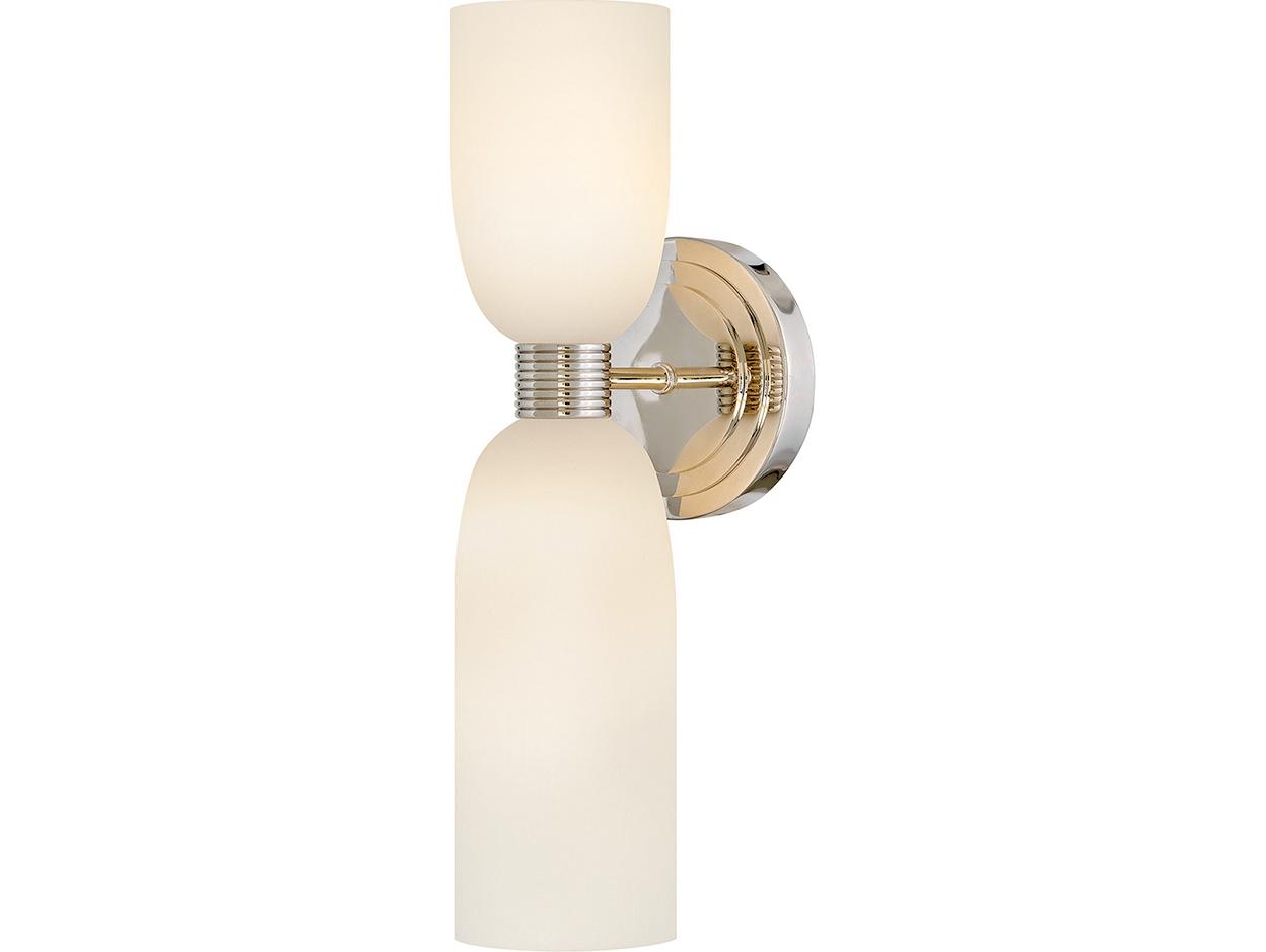 Hinkley Lisa McDennon 2-Light Polished Nickel Wall Sconce