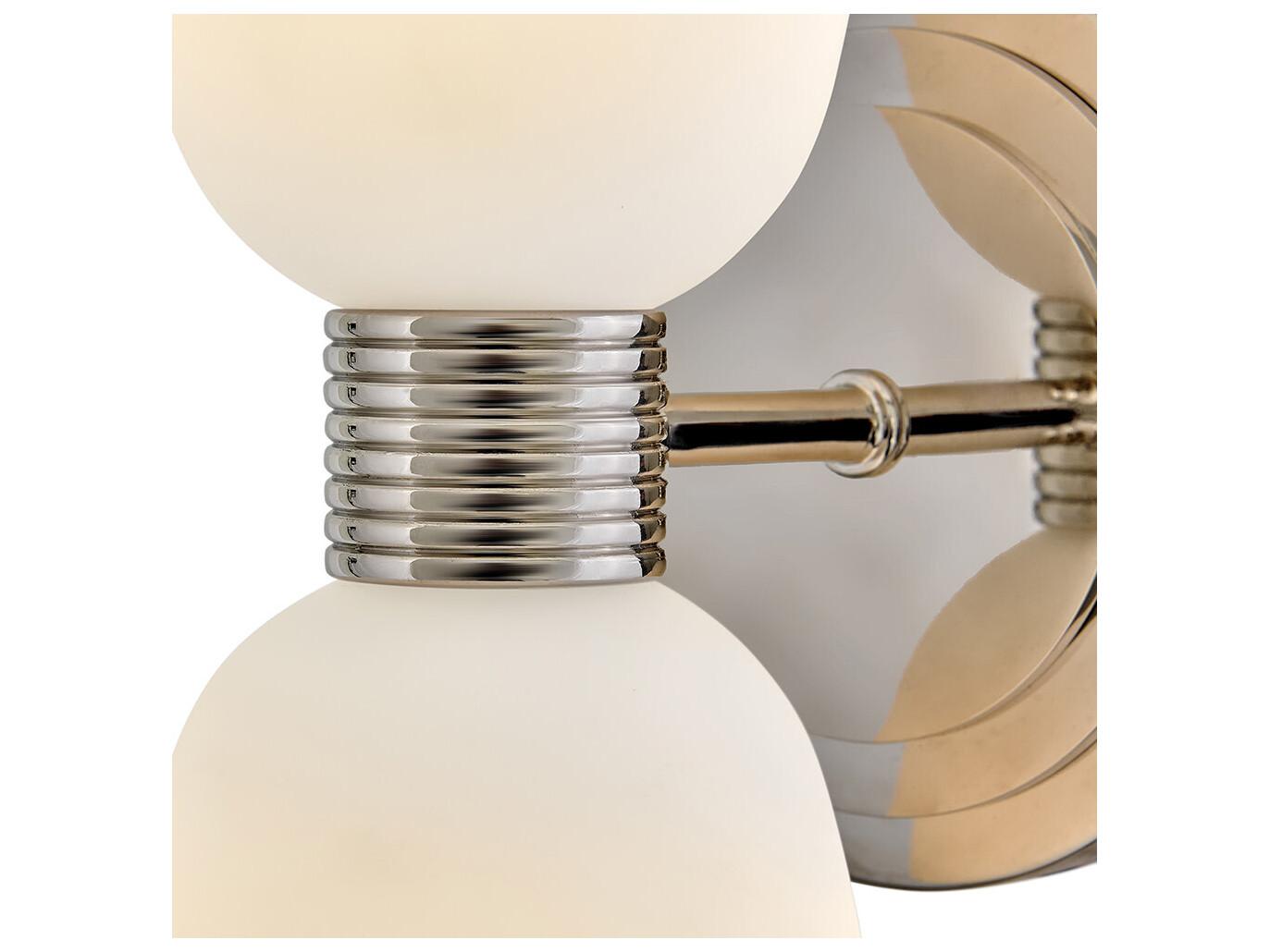 Hinkley Lisa McDennon 2-Light Polished Nickel Wall Sconce