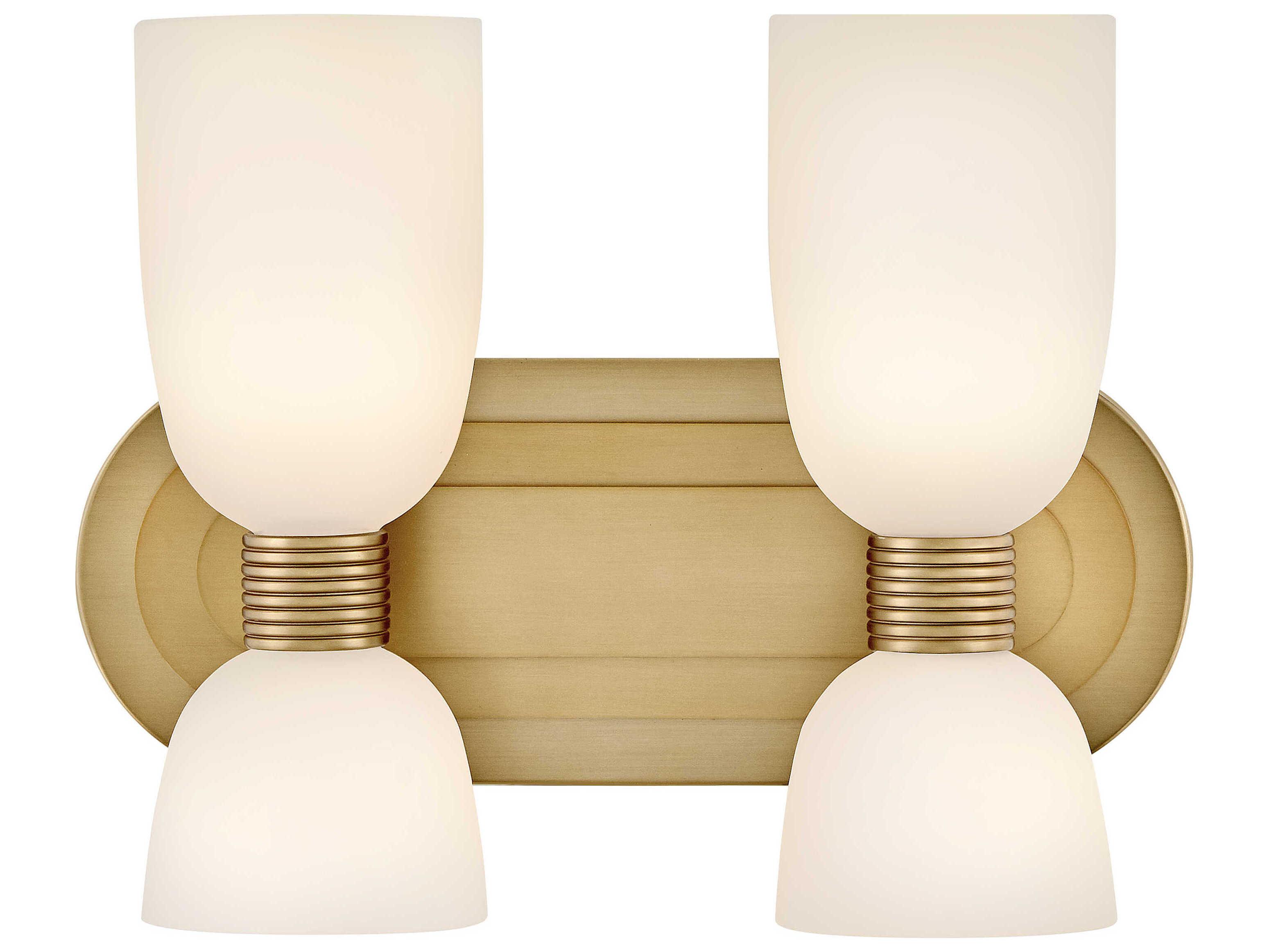 Hinkley Tallulah 4-Light Lacquered Brass Vanity Light