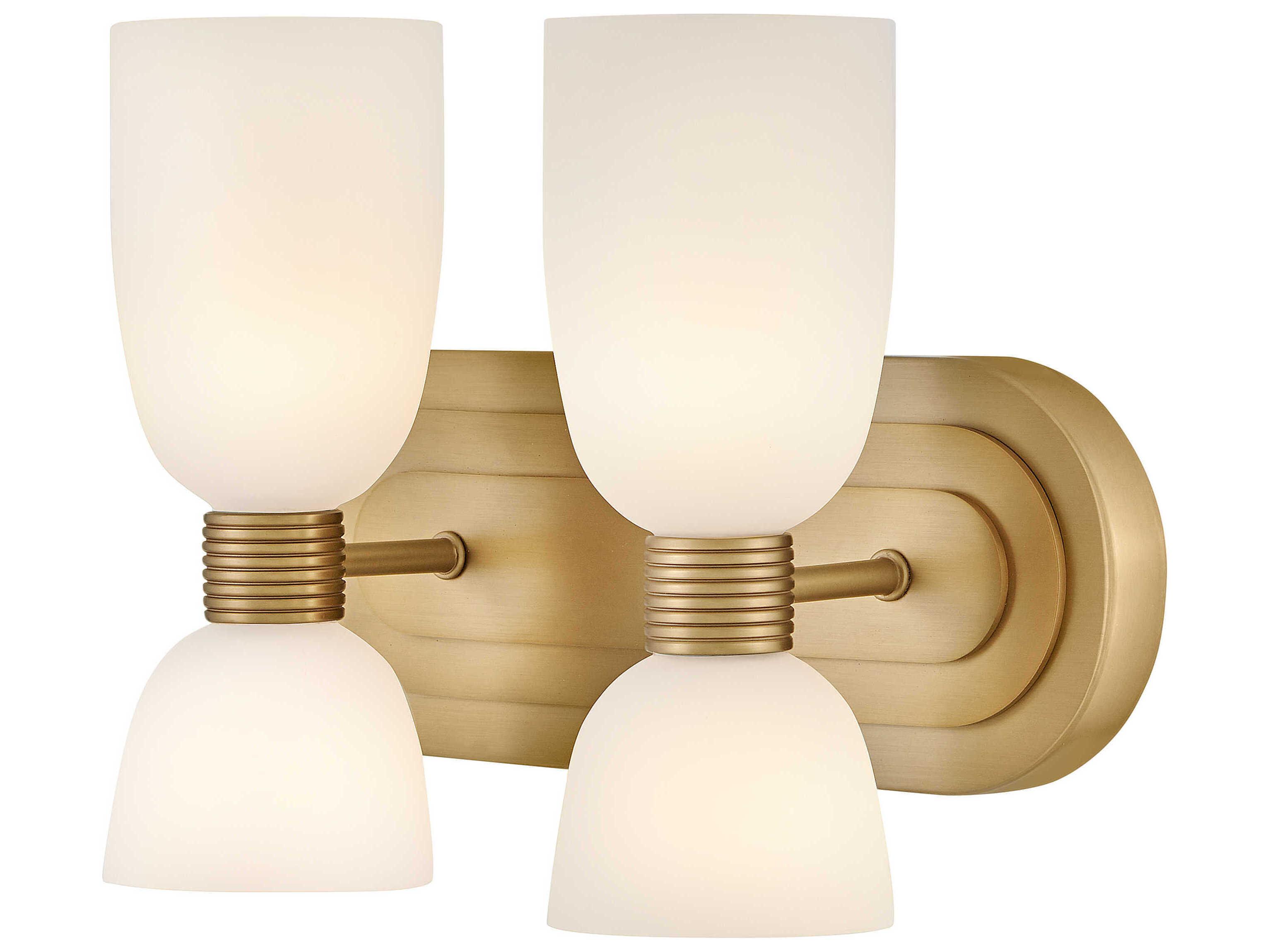 Hinkley Tallulah 4-Light Lacquered Brass Vanity Light