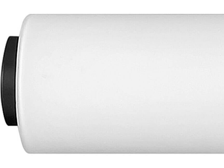 Hinkley Aiden Black White Glass LED Vanity Light