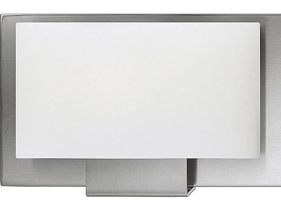 Hinkley Mila 3-Light Brushed Nickel Glass Vanity Light