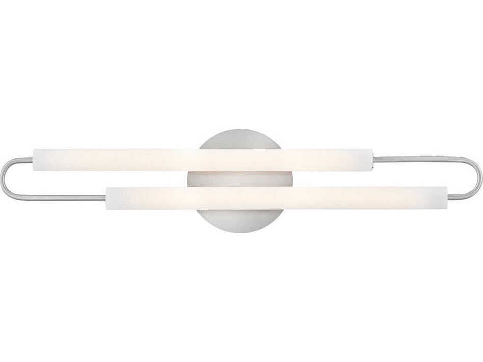 Hinkley Eos Brushed Nickel Glass LED Vanity Light