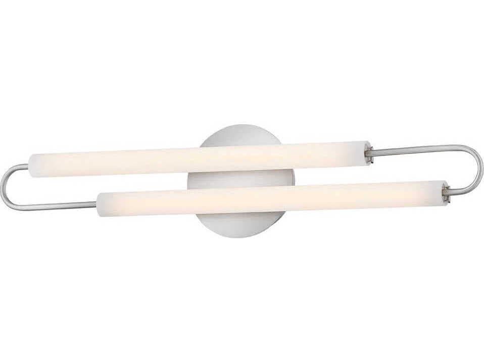 Hinkley Eos Brushed Nickel Glass LED Vanity Light