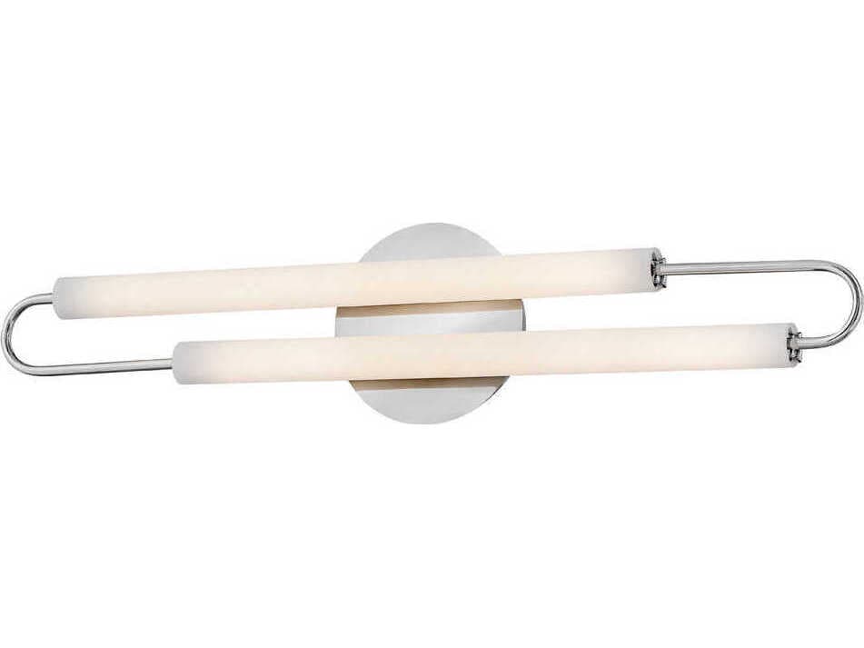 Hinkley Eos Chrome Glass LED Vanity Light