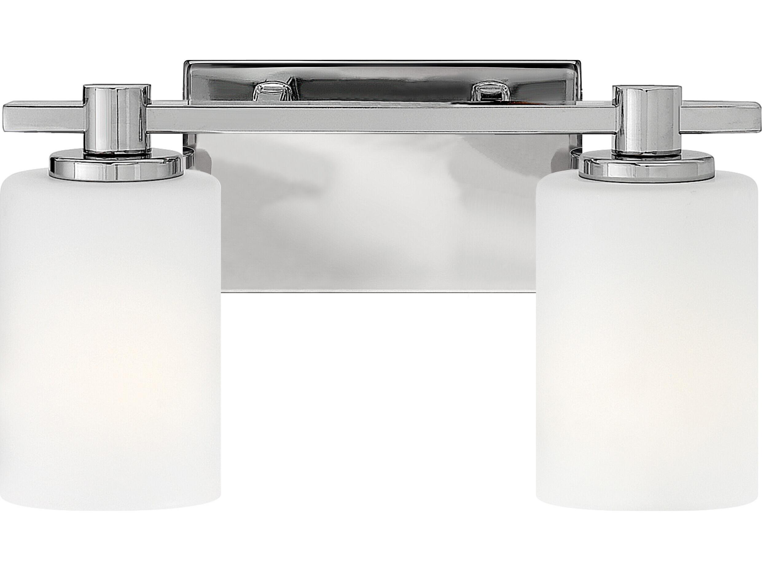 Hinkley Karlie Chrome Glass Vanity Light