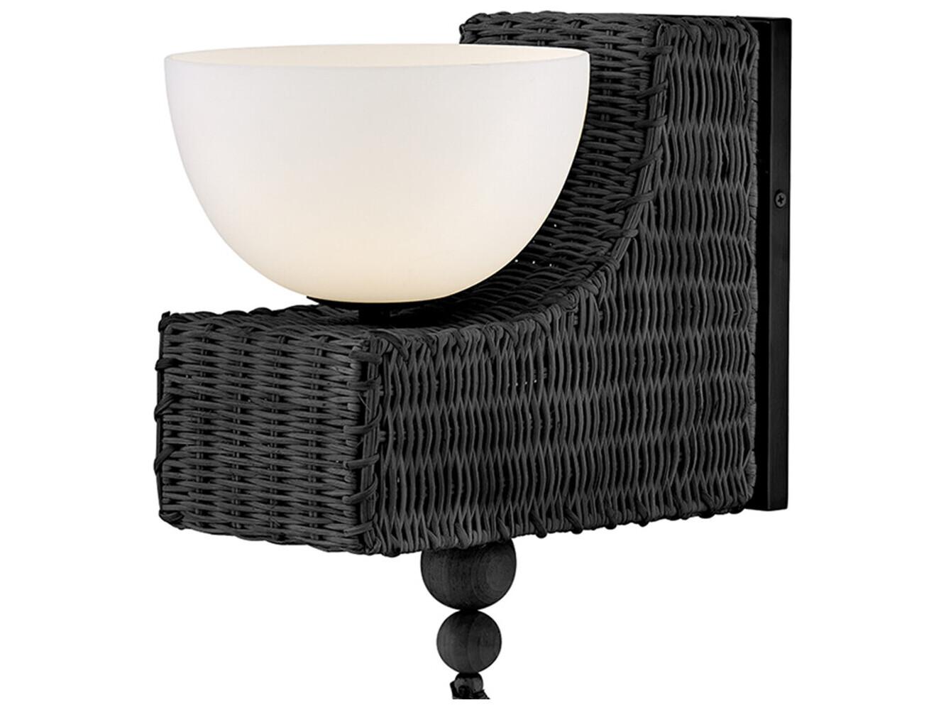 Hinkley Thalia 1-Light Black Wall Sconce