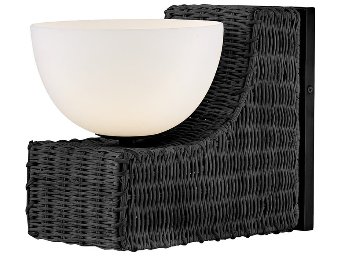 Hinkley Thalia 1-Light Black Wall Sconce