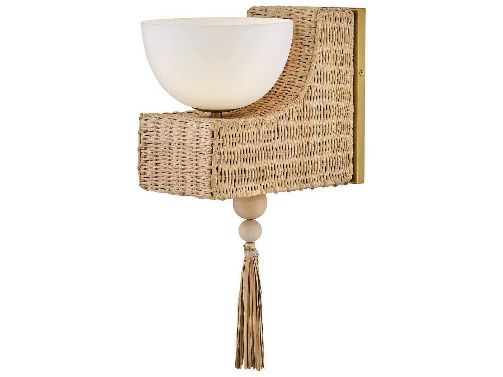 Hinkley Thalia 1-Light Lacquered Brass Wall Sconce