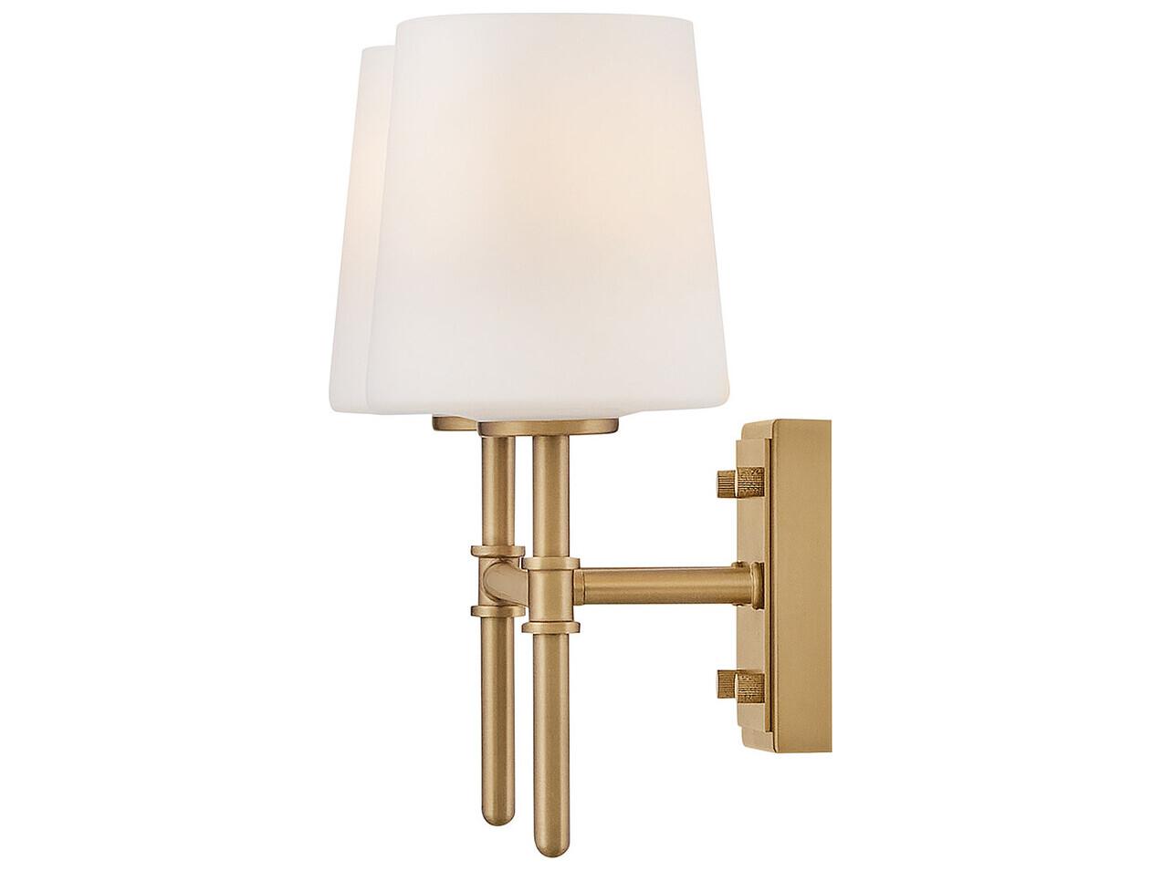 Hinkley Saunders 2-Light Lacquered Brass Vanity Light