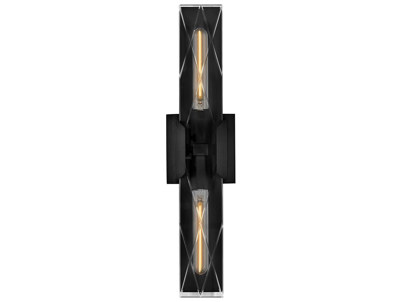 Hinkley Monte 2-Light Black Oxide Wall Sconce