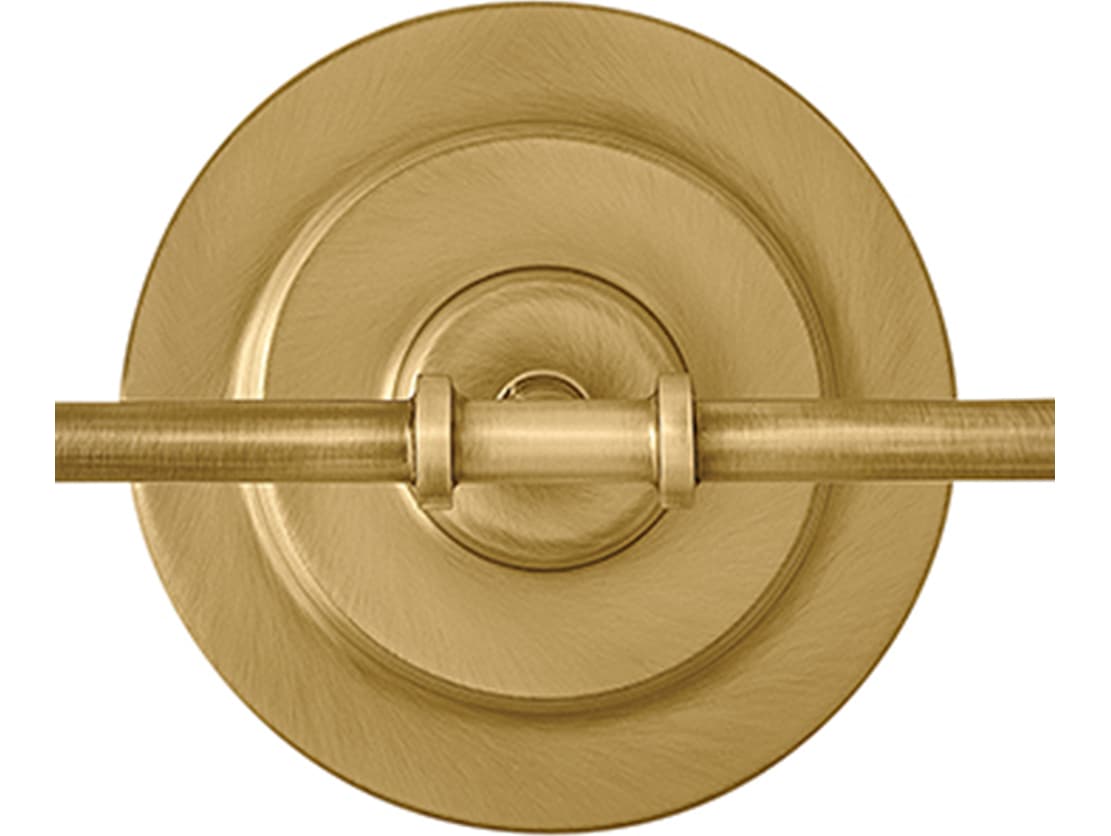 Hinkley Mckenna McKenna 2-Light Lacquered Brass Vanity Light