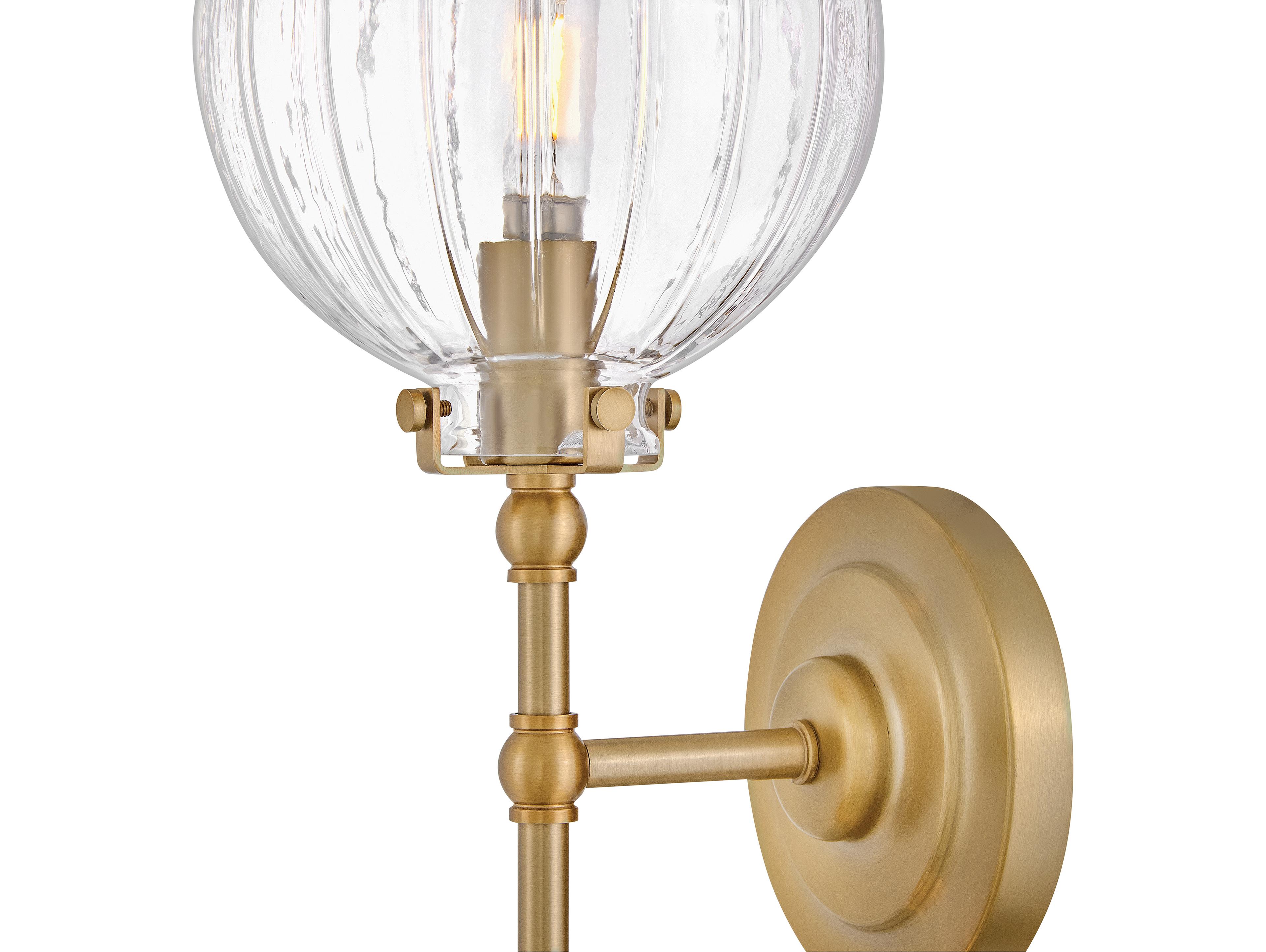 Hinkley Helene 2-Light Lacquered Brass Wall Sconce
