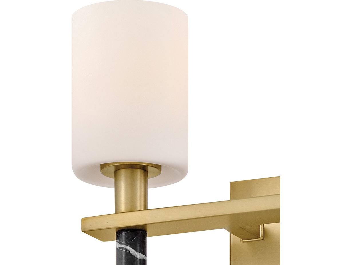 Hinkley Turin 2-Light Lacquered Brass Vanity Light