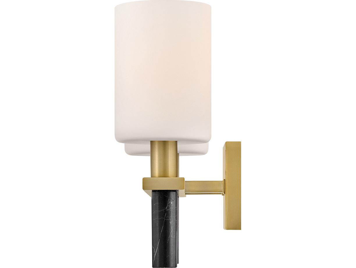 Hinkley Turin 2-Light Lacquered Brass Vanity Light