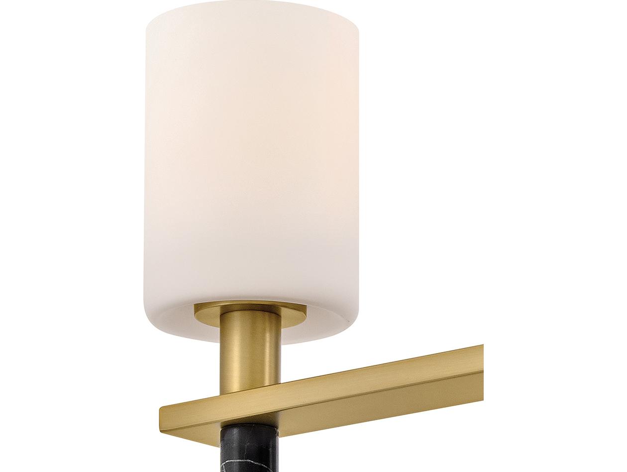 Hinkley Turin 3-Light Lacquered Brass Vanity Light