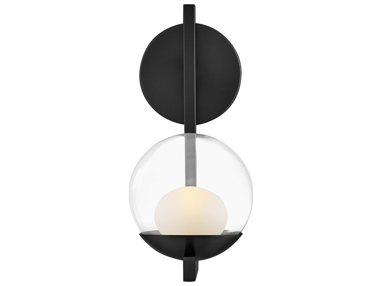 Hinkley Sunni 1-Light Black Wall Sconce