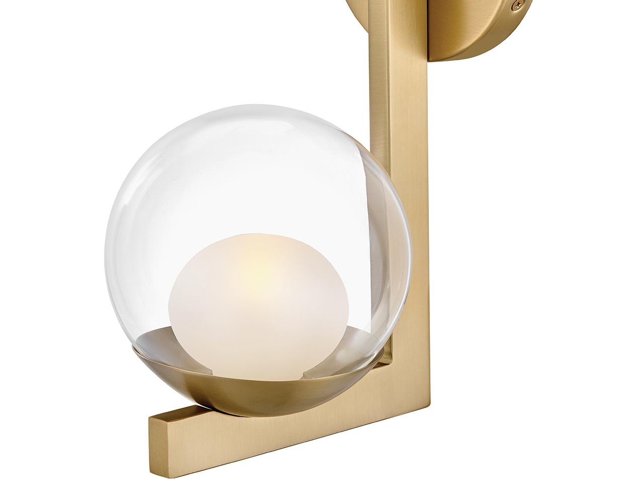 Hinkley Sunni 1-Light Lacquered Brass Wall Sconce