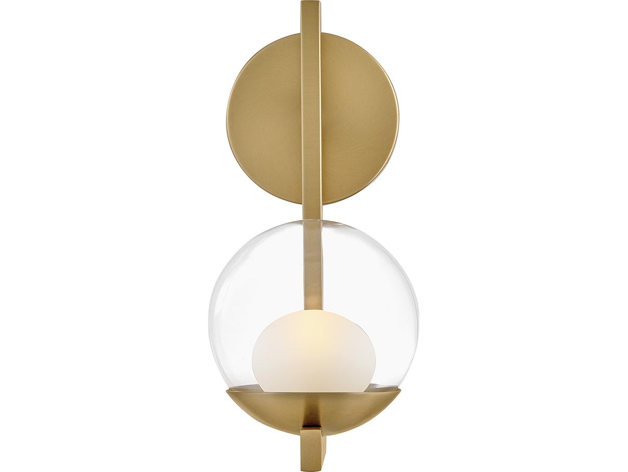 Hinkley Sunni 1-Light Lacquered Brass Wall Sconce