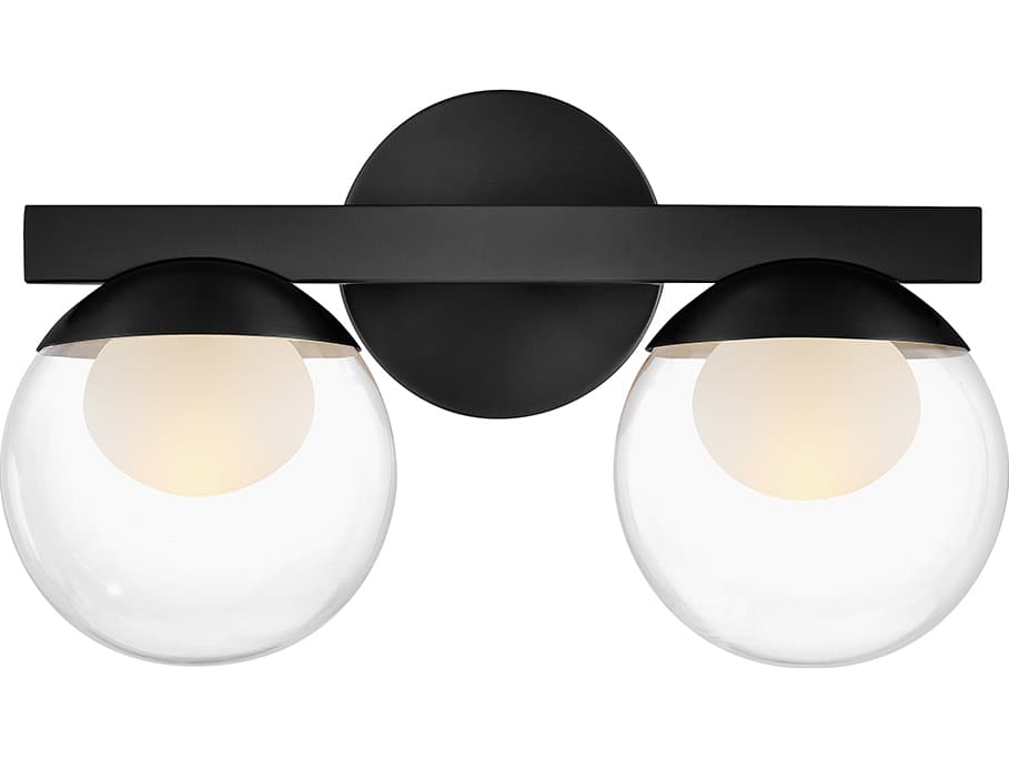 Hinkley Sunni 2-Light Black Vanity Light