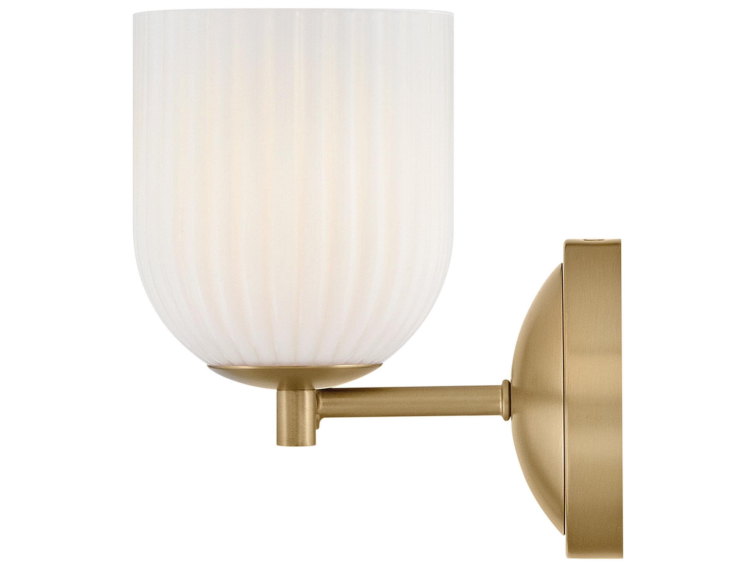 Hinkley Ava 3-Light Lacquered Brass Vanity Light