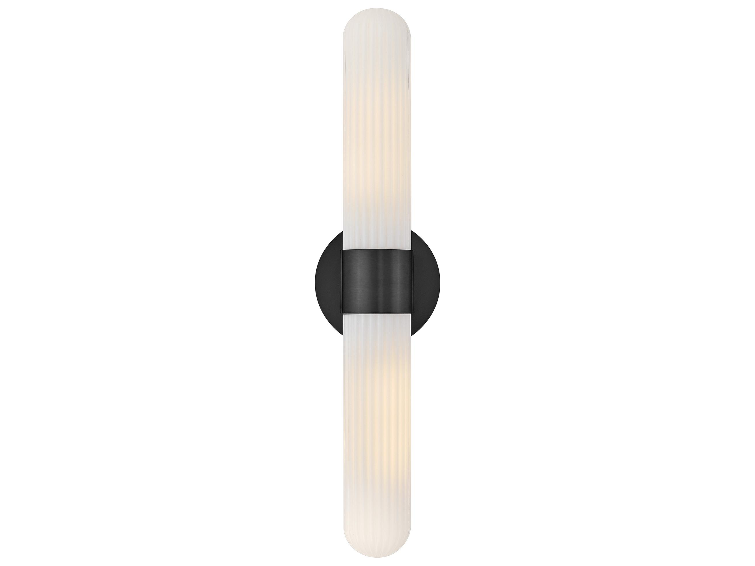 Hinkley Nina 2-Light Black Wall Sconce